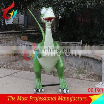 Professional life size dinosaur model statue