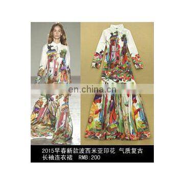 2015 Bohemian Skirt Long Skirts Fashion Dress Maxi Skirt Fashion Dress Key Lime Gypsy Skirts
