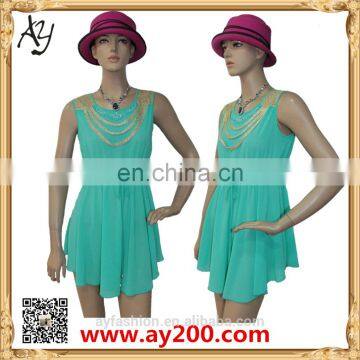 African clothing manufacturers OEM service Stunning camel mini dress lady fashion dresses for women