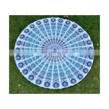 Indian Round Mandala Tapestry Wall Hanging Beach Throw Towel Yoga Mat Tapestries