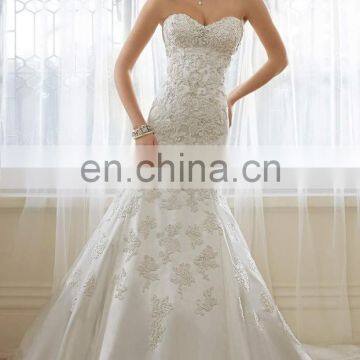 Romantic Sweetheart Empire Bridal Gown