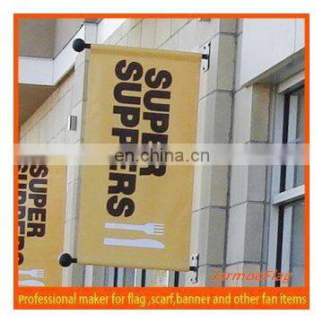 polyester fabric hanging printed banner