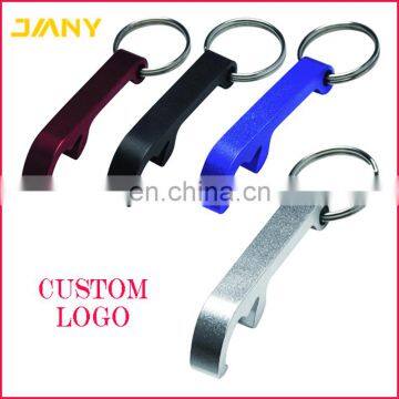 Customized Logo Aluminum Key Ring Small Bottle Opener