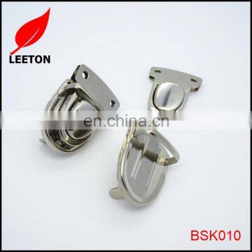 Fashion Backpack Metal Bag Turn Lock