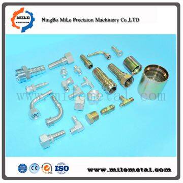 Carbon Steel Hydraulic Hose Fitting,hose Nipple,turned Parts photo-4