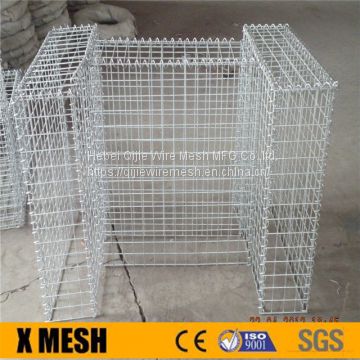 Hot dipped galvanized Welded Gabion Basket