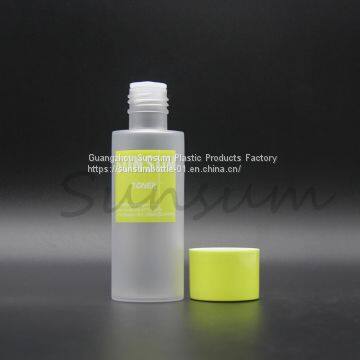 Frosted Pet Plastic Bottle for Cosmetic Water Use photo-5