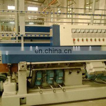 Straight line glass edge polishing machine