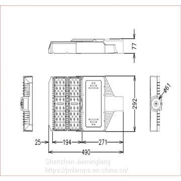 China Lighting Society Recommended Jieminglang Lightning Protection JML-ST-A60W LED Branch Road Lighting 60W photo-3