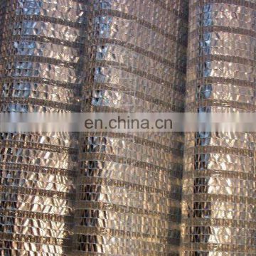 high quality silver reflective fabric cloth aluminum shade net for dog canopy