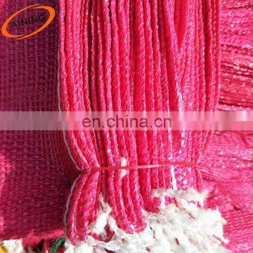 180PLy uv Packing net bags for vegetables onion garlic