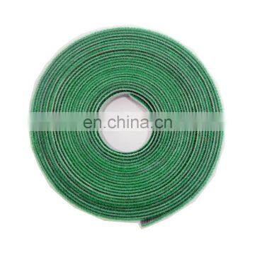 Green Reusable Plant Ties Loop and Hook Ties photo-2