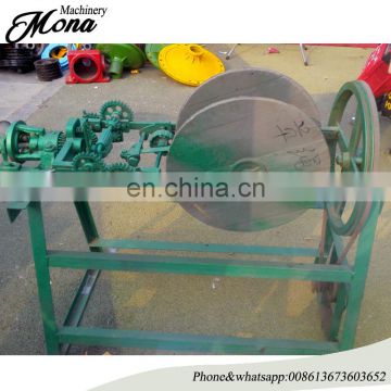 Low price simple rope making machine/homemade rope making machine with good feedback