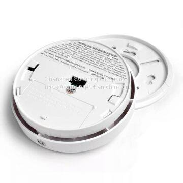 Fire Safety Products 9V Battery Wireless Photoelectric Smoke Alarm photo-3