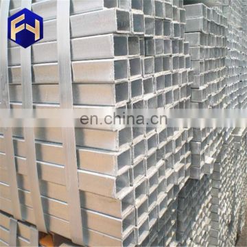 Professional metal tube hot dipped carbon steel galvanized square pipe with CE certificate