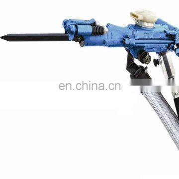 Pneumatic drive core mining borehole drilling machine