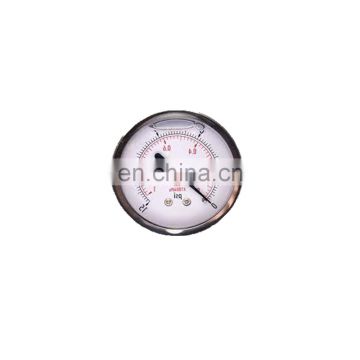 With black steel meatrial Pressure Gauge Standard Size