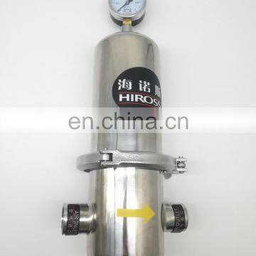 High Efficiency Stainless Steel Sterilizing Air Filter for Food and Medicine Industrial
