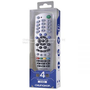 E488 Functional Universal Remote Control Unique Design With Learning for TV SAT DVD DVR photo-4