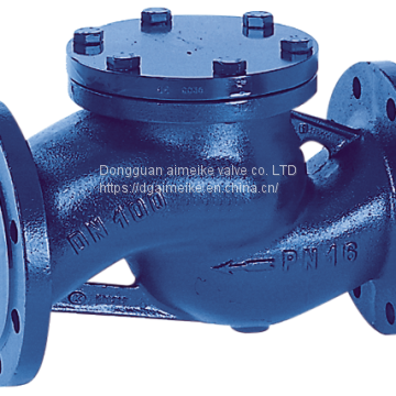 8090 For EN1092 PN16 Cast Iron Piston Water Check Valve