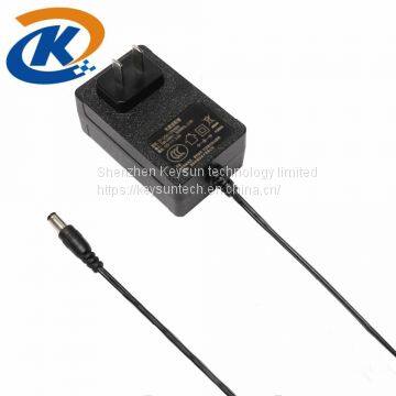 12v 36W wall mounted power adapter ac to dc power supply with UL CE SAA KC PSE GS CCC
