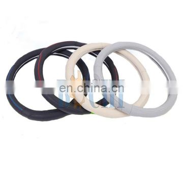 Waterproof leather steering wheel cover 161124013