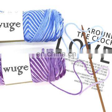Free Sample Wholesale Blended Color Yarn for Knitting Sweater photo-6