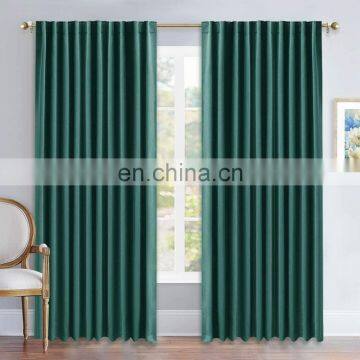 Wide Blackout Curtains Keep Warm Draperies Colorful Sliding Door Drapes