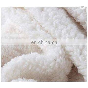 100% Polyester Sherpa Flannel Blanket Two Sides Brushed Cozy Fleece Throw photo-6