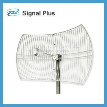 2xN Female 2x SMA Female Connector 15M LMR 240 Cable 1700-2700MHz 2x24dbi Mimo Parabolic Antenna