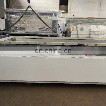 2019 hot selling CNC double station automation vacuum membrane press machine for MDF wood doors with high gloss pvc