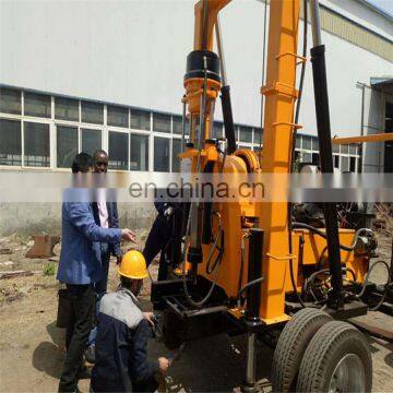 Trailer Mounted Water Well Borehole Drilling Machine