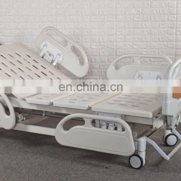 Manual three function hospital bed three crank hospital bed four function hospital bed