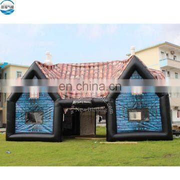 Party/Christmas inflatable camping tent, inflatable bar, cheap price inflatable pub for sale