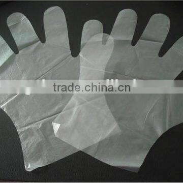 New design PE gloves with high quality