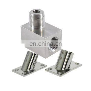 custom cheap enclosure components stainless steel sheet metal aluminium cnc machining blocks parts milling turning manufacturing