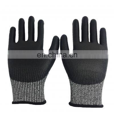 Level 5 Cut Resistance CE EN388 4X43C Automotive Safety Work Gloves