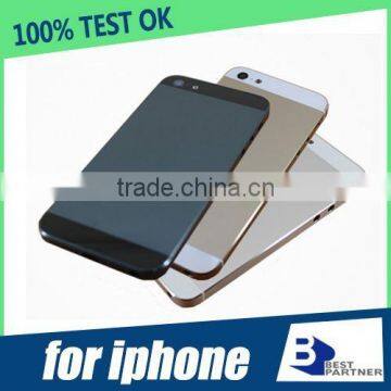 Hot selling top quality for iphone 5s back case black color