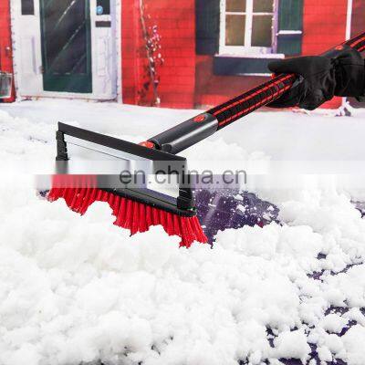 3 in 1 Cheap Snow Shovel With Squeegee And Ice Scraper Extendable Snow Blower Shovel For Window Roof Of Car