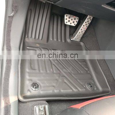 Cheap price 3d luxury TPE car foot mat for Ford EDGE 2015-2020