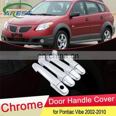 for Pontiac Vibe 2002 2003 2004 2005 2006 2007 2008 2009 2010 Chrome Door Handle Cover Exterior Trim Car Stickers Accessories