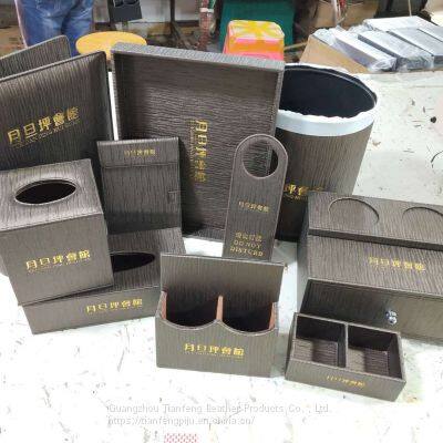 Realiable Quality Leather Notepad Hotel Leather Memo Holder photo-2