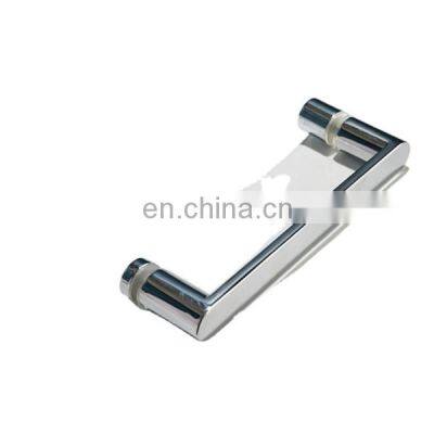 304SUS Bathroom Frameless Sliding Glass Door Handle Stainless Steel Furniture Handle