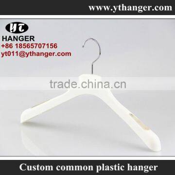 IMY-486 white hot sale hanger plactic for shirt