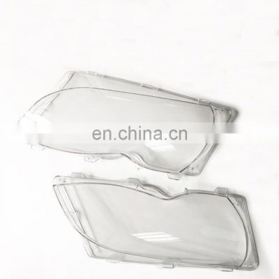 Headlight Lens Lamp Cover For E46 2002-2005 with uv protection