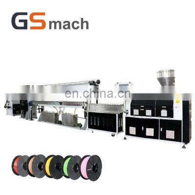 1.75mm 15-30kg/h PLA 3d Filament Extruder Line