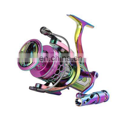 Hot Sale 2000-12000 High Quality Full Metal   17+1BB   4.6:1 Gear Ratio Saltwater Spinning  Fishing Reel