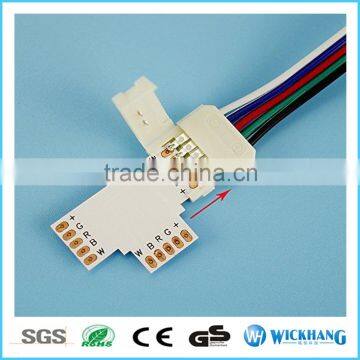 15cm Extend Cable 12mm 5pin RGBW One Clip Solderless Connector for SMD 5050 RGB LED Strip Light photo-4