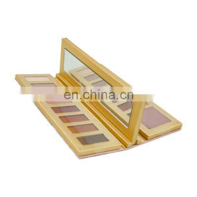 16 Color Empty Mixing Makeup Stylish Palette Paper Box Luxury Empty Makeup Magnetic Cardboard Packaging Custom Logo