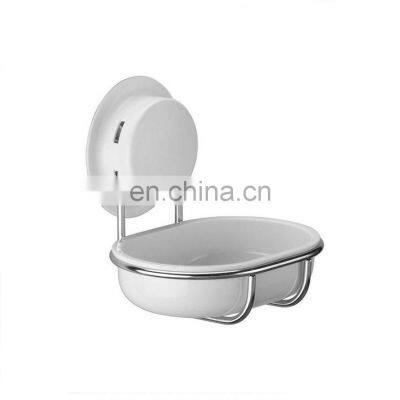 Bathroom Soap Holder Stainless Steel Soap and Sponge Holder Powerful Suction Cup Soap Holder